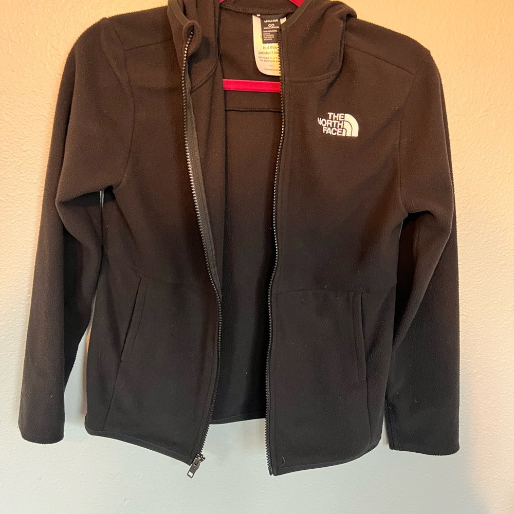 The North Face Black Puffer Jacket with Hood